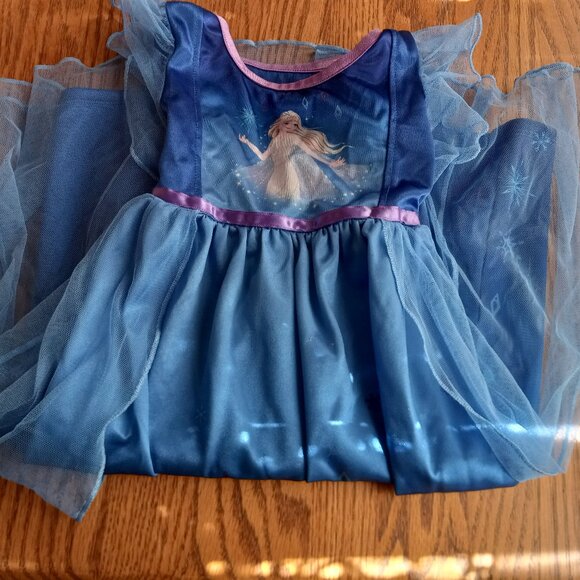 Disney Frozen Elsa Princess Dress Size 3T - Picture 1 of 14